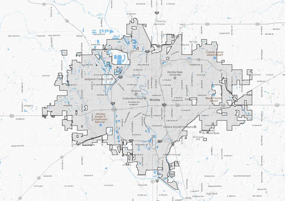 Local Pickup Area in Wichita, Kansas